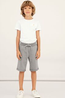 Удлиненные шорты для мальчиков Name It, серый