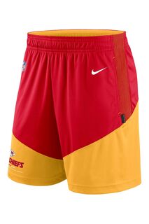 Трикотажные шорты Kansas City Chiefs с деталями Nike Dri-Fit по бокам Nike, желтый