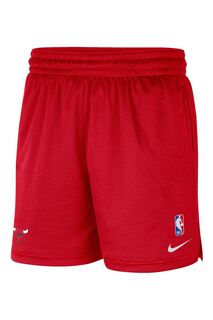 Футбольные шорты Nike Fanatics Chicago Bulls Nike Nike, красный