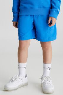 Синие нейлоновые шорты для мальчиков Modern Utility Calvin Klein Jeans, синий