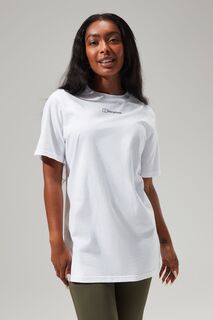 Белая футболка с логотипом Berghaus, белый