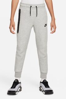 Беговые брюки из технического флиса Nike, серый