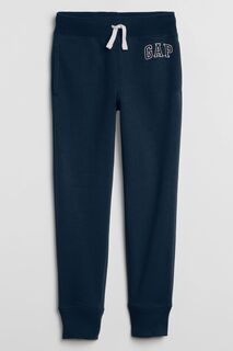 Спортивные брюки с принтом и логотипом Gap, синий