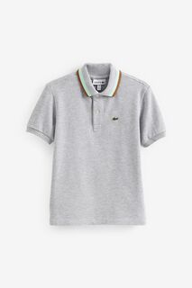 Рубашка-поло для мальчиков Core Essentials Lacoste, серый