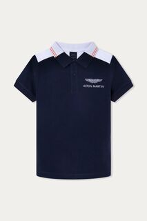 Детская рубашка-поло London Aston Martin Hackett, синий