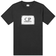 Футболка C.P. Company Label Logo, черный
