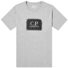 Футболка C.P. Company Label Logo, серый