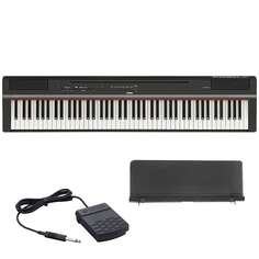 88-клавишное взвешенное цифровое пианино Yamaha P125 P125B