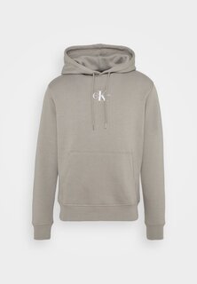 Толстовка Calvin Klein Jeans New Iconic Essential Hoodie, кожа слона