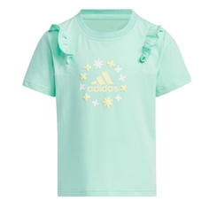 Футболка Adidas Kids Cotton, бирюзовый