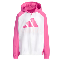 Куртка Adidas Kids Jk Strwv, белый/розовый