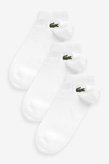 Комплект из 3 пар носков Lacoste, белый