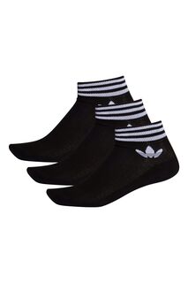 Черные носки до щиколотки для взрослых adidas Originals adidas originals, черный