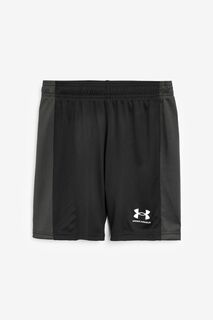 Молодежные футбольные шорты Challenger Under Armour, черный