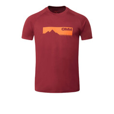 Спортивная футболка OMM Bearing, красный ОММ