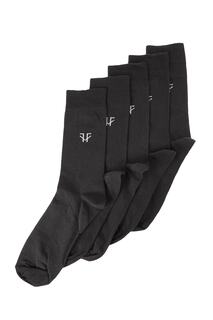 Носки мужские Trendyol с минимальным рисунком, черный