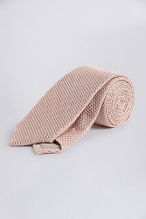Шелковый галстук Розовый Гренадин MOSS, розовый