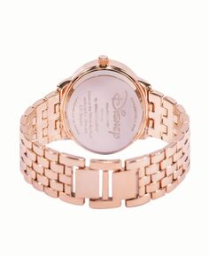 Женские часы Disney Winnie из сплава розового золота с браслетом, 40 мм ewatchfactory, золотой