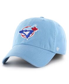Мужская голубая приталенная шляпа Toronto Blue Jays Cooperstown Collection Franchise &apos;47 Brand