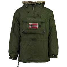 Парка Geographical Norway Beco Hooded, зеленый