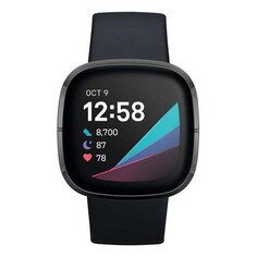 Умные часы Fitbit Sense, черный