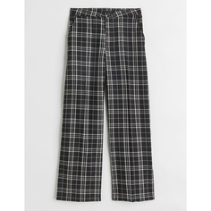 Классические брюки H&amp;M Plaid, черный H&M