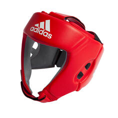 Боксерский шлем adidas AIBA Inc. этикетки, красный/красный/красный