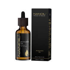 Nanoil Масло авокадо масло авокадо для ухода за волосами и телом 50мл
