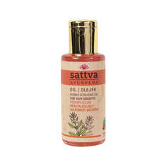 Sattva Herbal Vitalising Hair восстанавливающее масло на травах для роста волос 100мл