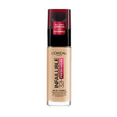 L&apos;Oreal Paris Infaillible 32H Fresh Wear Foundation Стойкая тональная основа для лица 100 Лен 30мл L'Oreal