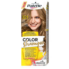 Palette Color Shampoo шампунь-краска для волос на 24 мытья 321 (8-00) Средне-русый