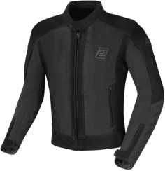Мотоциклетная кожаная куртка Bogotto Tek-M водонепроницаемая, черная