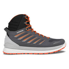Ботинки Lowa Axos GTX Mid, серый/оранжевый