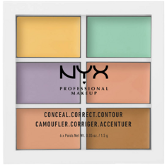NYX Professional Makeup Color Correcting палетка корректоров для лица 3CP 04, 1,5 г