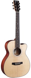 Martin Guitar 000CJr-10E Акустическая электрогитара Junior Cutaway с сумкой для переноски 11000CJR10E