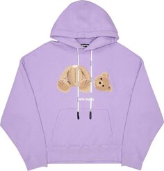 Худи Palm Angels Bear Hoodie &apos;Lilac/Brown&apos;, фиолетовый
