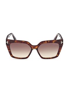 Солнцезащитные очки &quot;кошачий глаз&quot; Winona 53 мм Tom Ford