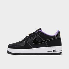 Детские кроссовки Nike Air Force 1 LV8, черно-фиолетовый