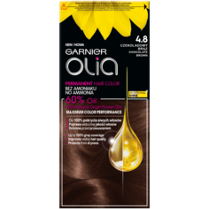 Garnier Olia краска для волос 4.8 шоколадно-коричневый, 1 упаковка