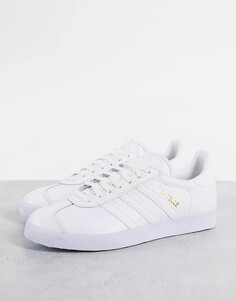 Белые кроссовки Adidas Originals Gazelle, белый