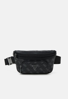 Поясная сумка Vezzola Smart Compact Bum Bag Unisex, темно-черный Guess