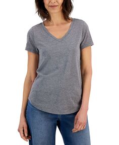 Женская футболка Perfect с V-образным вырезом Style &amp; Co