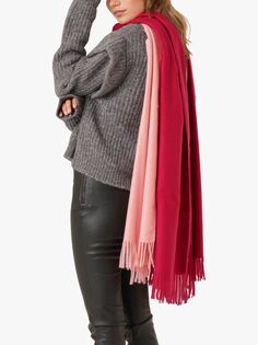 Несделанный шарф Copenhagen Ertha, светло-розовый