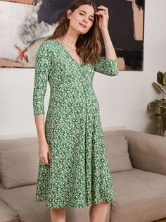 Платье для беременных Isabella Oliver Mia, цвет папоротника