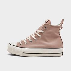 Женские повседневные кроссовки Converse Chuck Taylor All Star на платформе с лифтом, розовый