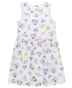 Платье-майка без рукавов для маленьких девочек Minnie Friends Disney