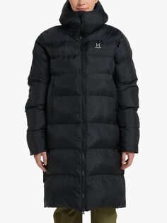 Женская водонепроницаемая куртка-парка Haglöfs Long Mimic, настоящий черный цвет