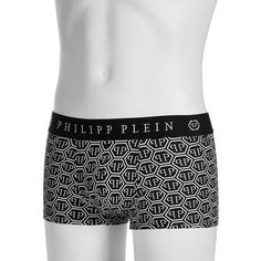 Комплект мужского нижнего белья Philipp Plein, 2 предмета, черный/белый