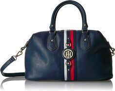 Женская сумка через плечо Tommy Hilfiger Jaden Satchel, темно-синий