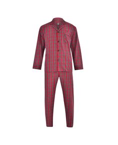 Мужской пижамный комплект из ткани Hanes большого и высокого размера из ткани ПВХ Hanes Platinum